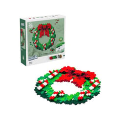 Plus-Plus Puzzle By Number Holiday Wreath Puzzle Multicolored 500 pc