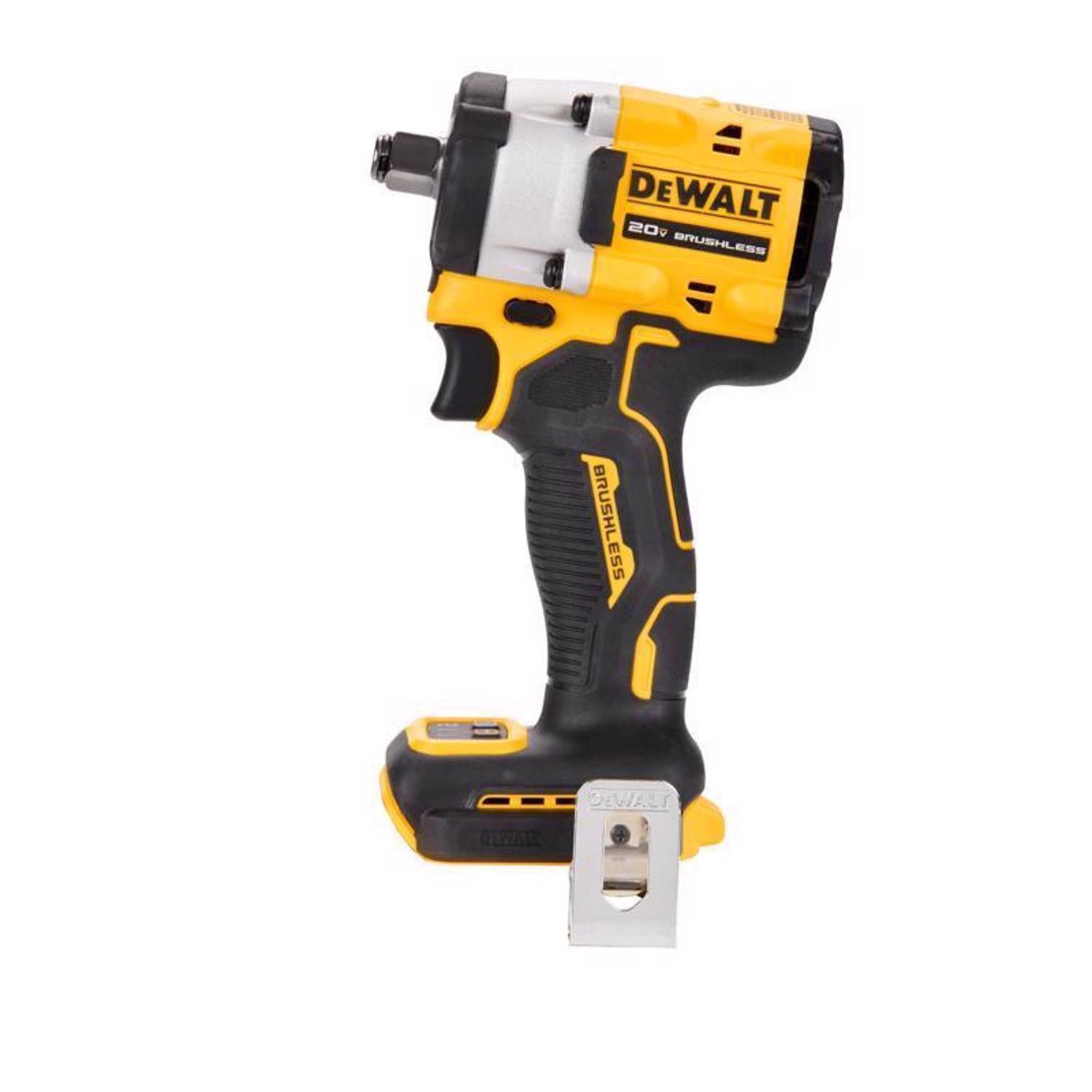 Photos - Drill / Screwdriver DeWALT 20V MAX ATOMIC 1/2 in. Cordless Brushless Compact Impact Wrench Too 