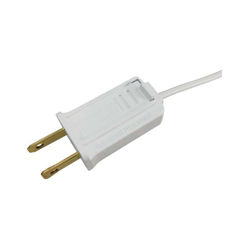 Ace Indoor 15 ft. L White Extension Cord 18/2 SPT2 Ace Hardware