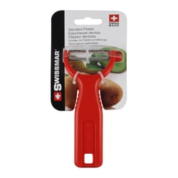 Swissmar Stainless Steel Serrated Vegetable Peeler