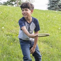 Kikkerland Huckleberry Flying Disc Natural