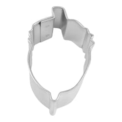 R&M International Corp International Corp 1 in. W X 2 in. L Mini Acorn Cookie Cutter Silver 1 pc