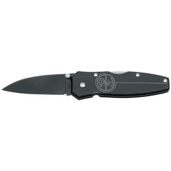 Klein Tools 5-1/2 in. Lockback Knife Black 1 pk