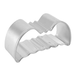 R&M International Corp International 1 in. W X 2 in. L Mini Flying Bat Cookie Cutter Silver 1 pc