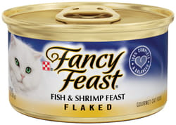 Purina Fancy Feast Fish and Shrimp Pate Cat Food 3 oz.