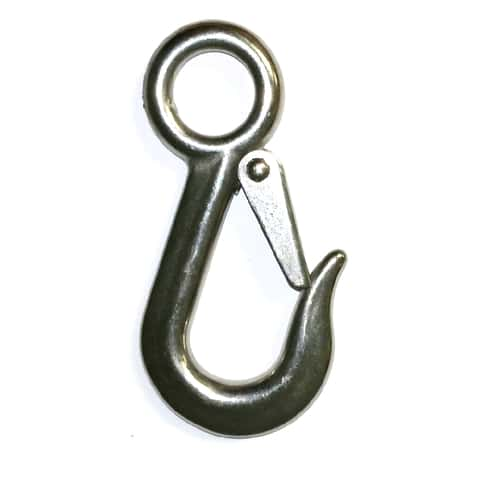 Hillman 0.25-in Stainless Steel Screw Hook (10-Pack) in the Hooks