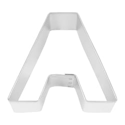 R&M International Silver Steel Cookie Cutter