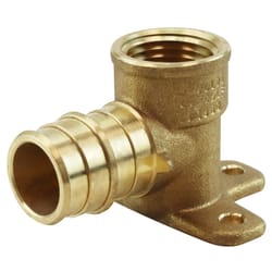 Apollo Expansion PEX / Pex A 3/4 in. Expansion PEX in to X 1/2 in. D FPT Brass Drop Ear Elbow