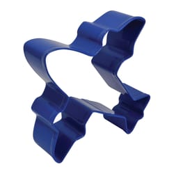 R&M International Corp 4 in. W X 4 in. L Airplane Cookie Cutter Navy 1 pc