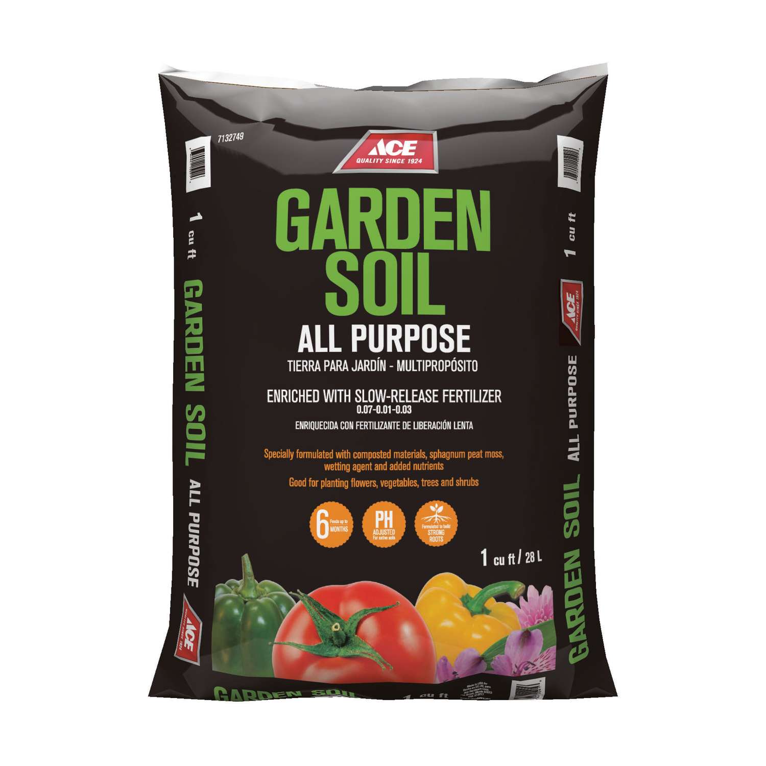 Ace All Purpose Garden Soil 1 cu ft Ace Hardware