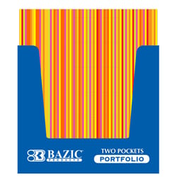 Bazic Products 11.37 in. W X 9.37 in. L Poly Portfolio