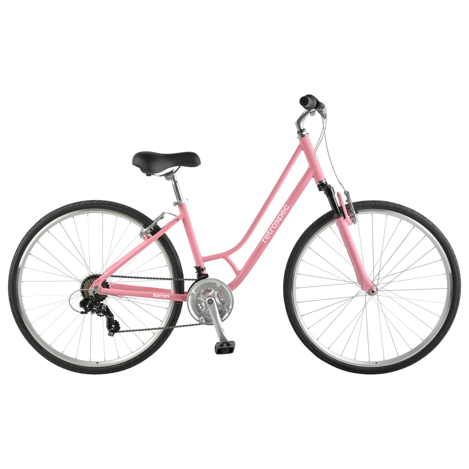 Retrospec Baron Hybrid Women Bicycle Bubblegum Sansujyuku sansujyuku.com