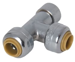 SharkBite 1/4 in. PTC X 3/8 in. Brass Stop Valve