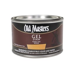 Old Masters Semi-Transparent Golden Oak Oil-Based Alkyd Gel Stain 1 pt