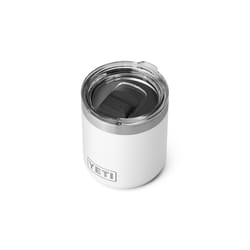 YETI Rambler 10 oz Lowball 2.0 White BPA Free Tumbler with MagSlider Lid