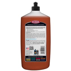 Weiman High Traffic High Gloss Hardwood Floor Polish & Restorer Liquid 32 oz