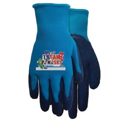 Midwest Quality Gloves Hasbro Child's Indoor/Outdoor PJ Mask Grip Gloves Blue Youth 1 pair