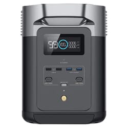 EcoFlow Delta 2 1024 W Solar and Battery Portable Solar Power Station Includes Cord
