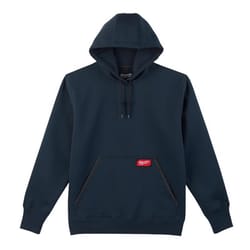 Milwaukee M Long Sleeve Unisex Hooded Hoodie Blue