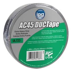 IPG 1.88 in. W X 60 yd L Silver Duct Tape