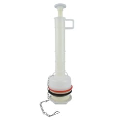 Plumb Pak Flush Valve White Plastic For Mansfield