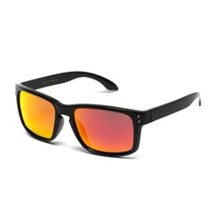 WearMe Pro Black Frame Red Lens Sunglasses