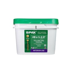SPAX Multi-Material No. 8 Sizes X 1-1/2 in. L T-20+ Wafer Head Coarse Construction Screws
