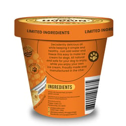 Hoggin' Dogs Ice Cream Mix Pumpkin Grain Free Treats For Dogs 4.65 oz 1 pk