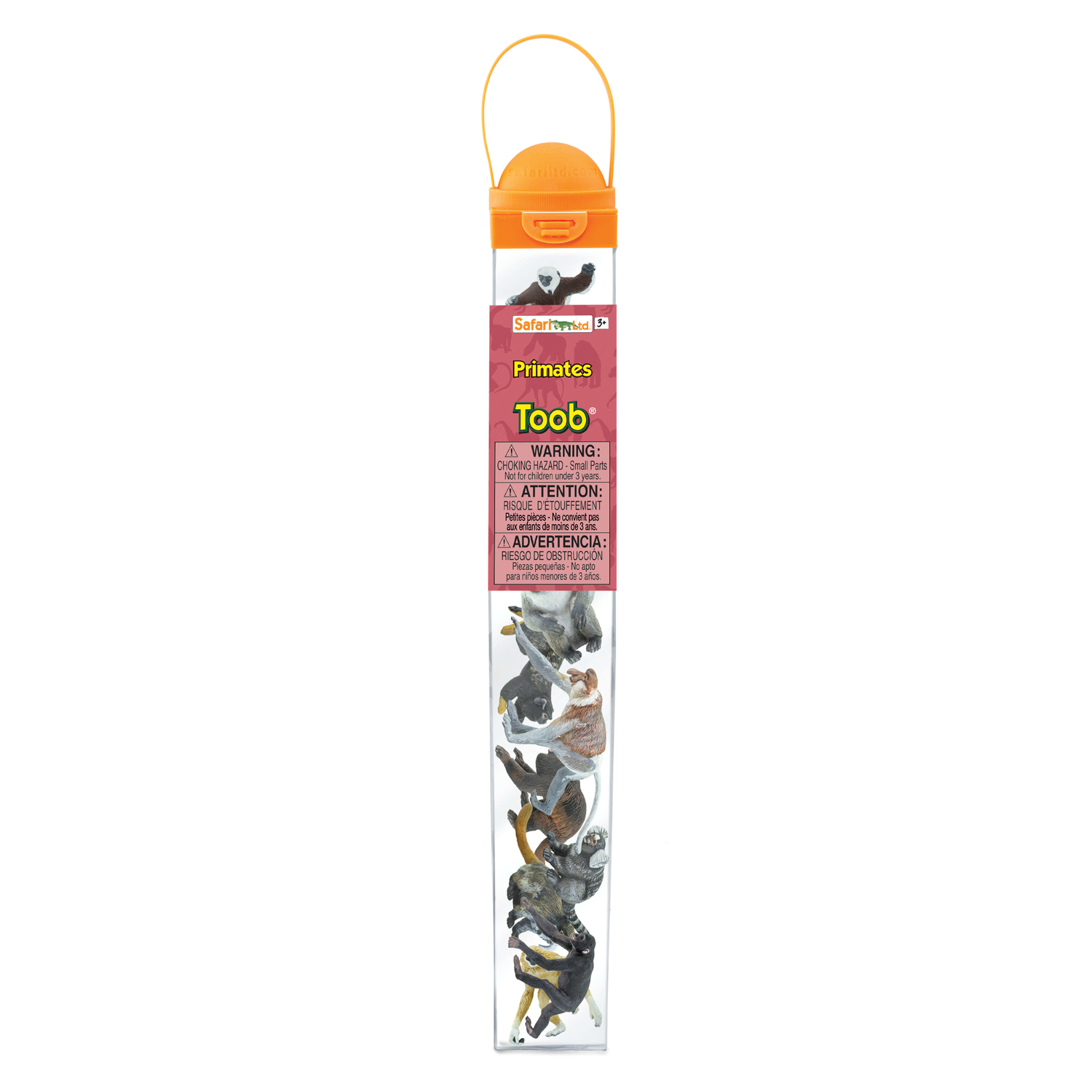 Safari Ltd. Toobs Primates Toys Multicolor 10 pc