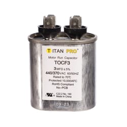 Titan Pro 3 MFD 440 V Oval Run Capacitor