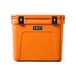 YETI Roadie 60 King Crab Orange 60 qt Roller Cooler