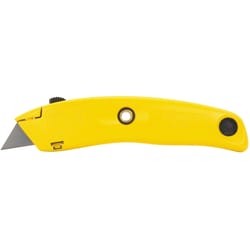 Stanley Swivel-Lock Retractable Utility Knife Yellow 1 pk