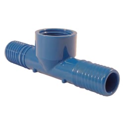 Apollo Blue Twister 3/4 in. Insert in to X 3/4 in. D Insert Acetal Tee