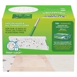 Swiffer Sweeper 10 in. W X 5.4 in. L Swiffer Sweeper Dry Microfiber Dust Mop Refill 32 pk
