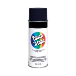 Rust-Oleum Touch n Tone Flat Black Spray Paint 10 oz