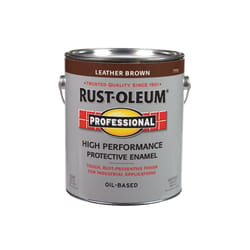 Rust-Oleum Professional Indoor and Outdoor Gloss Leather Brown Protective Paint 1 gal