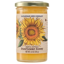 Savannah Bee Company Sunflower Honey 12 oz Jar