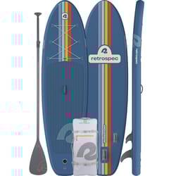 Retrospec Weekender PVC Inflatable Navy Zion Paddleboard 6 in. H X 10.6 in. W X 32 in. L