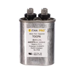 Titan Pro 6 MFD 440 V Oval Run Capacitor