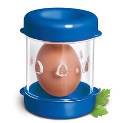 The Negg Blue/Clear Acrylic Egg Peeler