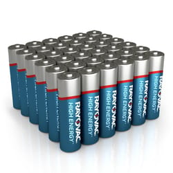 Rayovac High Energy AA Alkaline Batteries 36 pk Clamshell