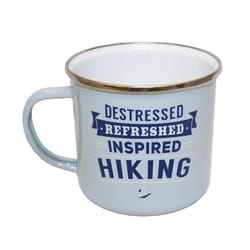 Top Guy Hiking 14 oz Multicolored Steel Enamel Coated Mug 1 pk