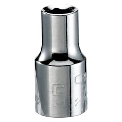 Craftsman 5 mm X 1/4 in. drive Metric 6 Point Standard Shallow Socket 1 pc