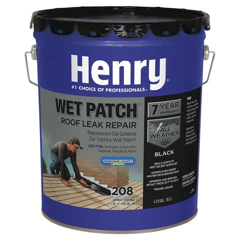 Leak Stopper Rubberized Roof Patch 1 Gallon