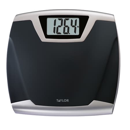 Taylor 350 lb Digital Bathroom Scale White/Gray - Ace Hardware