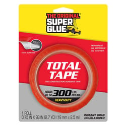 The Original Super Glue Super Strong 98 in. L X 0.75 in. W Double-Sided Mounting Tape