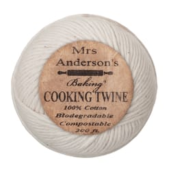 Mrs. Anderson's Baking 2400 in. L White Braided Cotton Cooking Twine