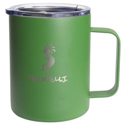 Aquapelli 12 oz Willow Green BPA Free Solid Vacuum Insulated Mug