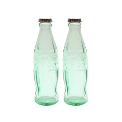 TableCraft Coca-Cola Clear Glass Salt and Pepper Shakers 1 oz