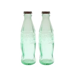 TableCraft Coca-Cola Clear Glass Salt and Pepper Shakers 1 oz